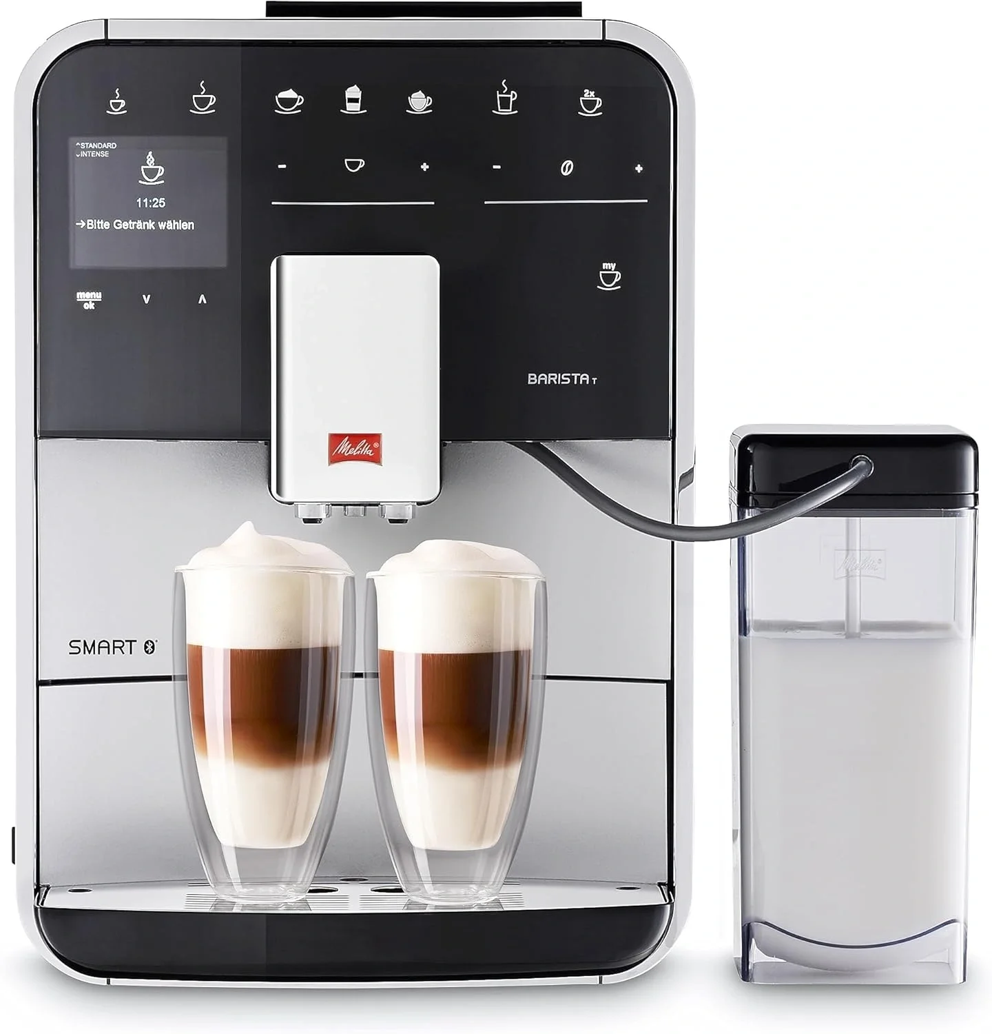 Кофемашина Melitta  F83/0-101 1450Вт серебристый