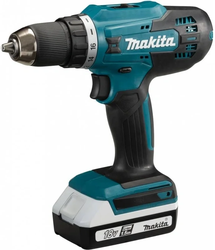 Дрель-шуруповерт аккумуляторная Makita DF488D002 18.0В; 13мм; 1400об/мин; 42/24Нм li-Ion БЗП G-сери