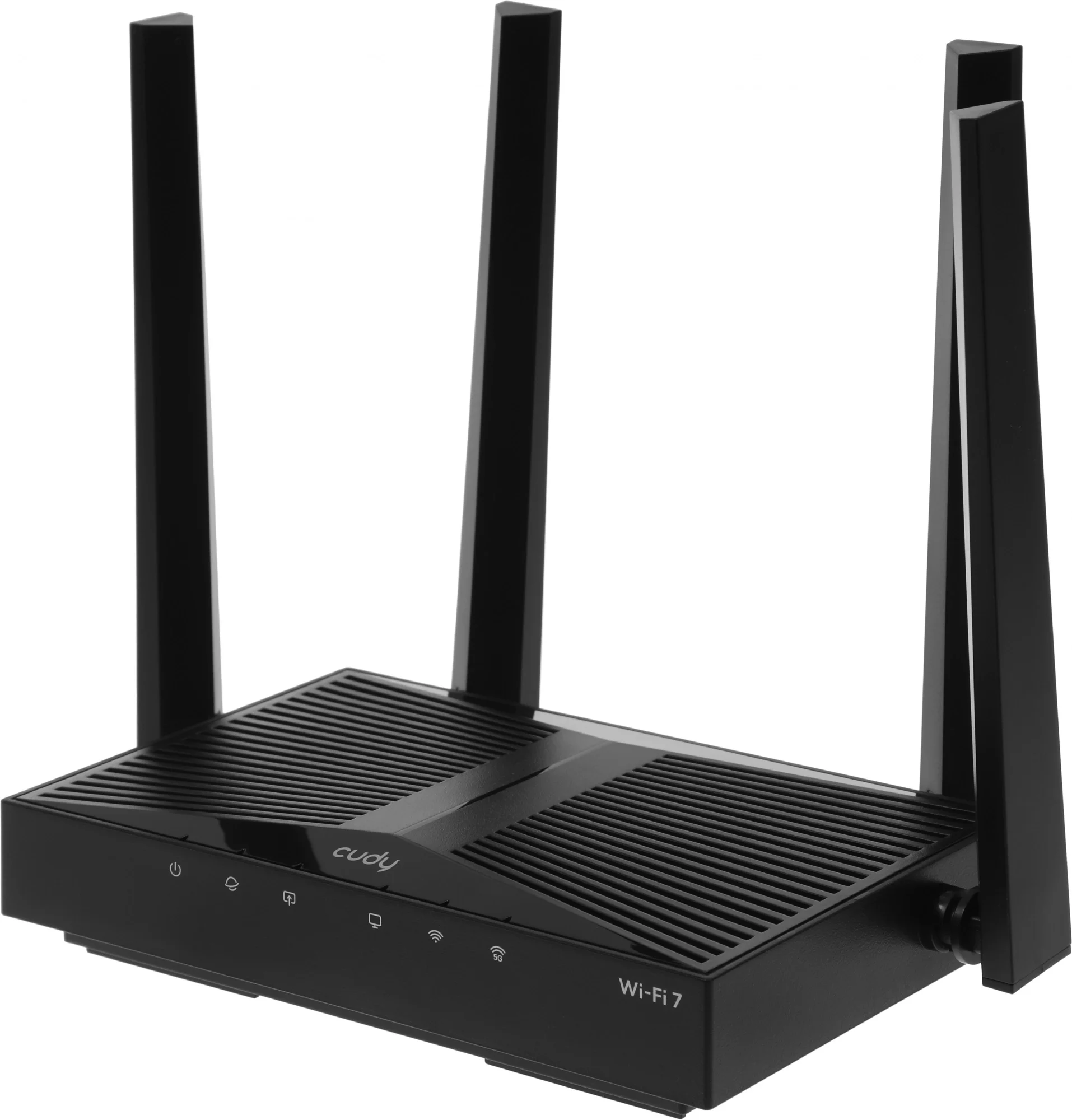Маршрутизатор Cudy BE3600 Gigabit Dual Band Wi-Fi 7 Mesh Router, Chipset Broadcom, 802.11be/ax/ac/a/b/g/n, 2882Mbps at 5GHz + 688Mbps at 2.4GHz, 5 x 10/100/1000Mbps Ports, 4 x 5dBi fixed antennas, WiFi router/AP/Repeater/WISP Mode, PPTP/L2TP/OpenVPN/WireGuard, MLO, MU-MIMO, Guest network, WPS, DDNS, IPv6, IPTV, WOL, WPA3, TR069/TR098/TR111/TR181, Cudy APP