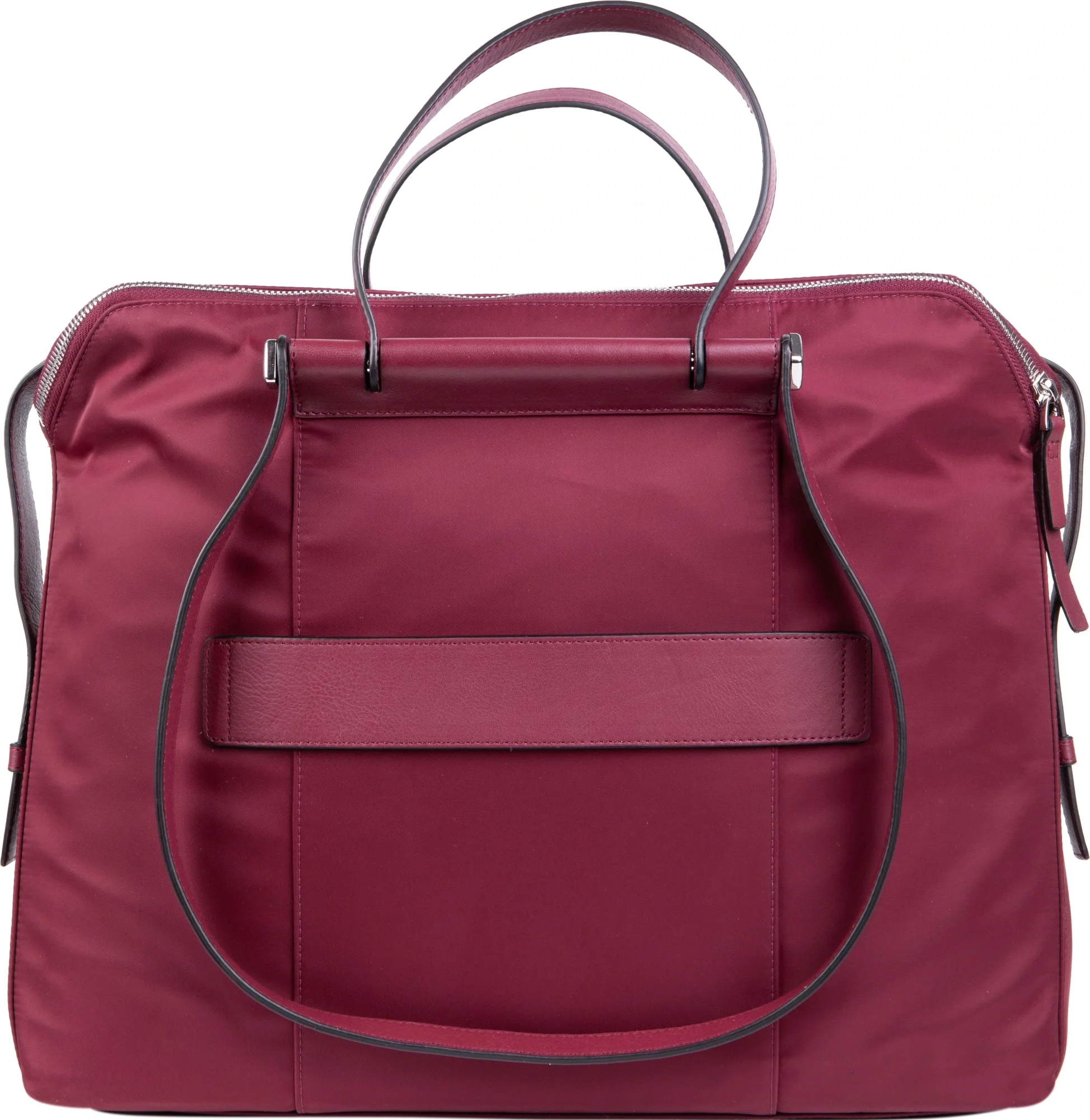 Деловая сумка женская Piquadro Lyra BD4574W92T/BO с отделением для ноутбука 14" бургунди ткань/натур.кожа