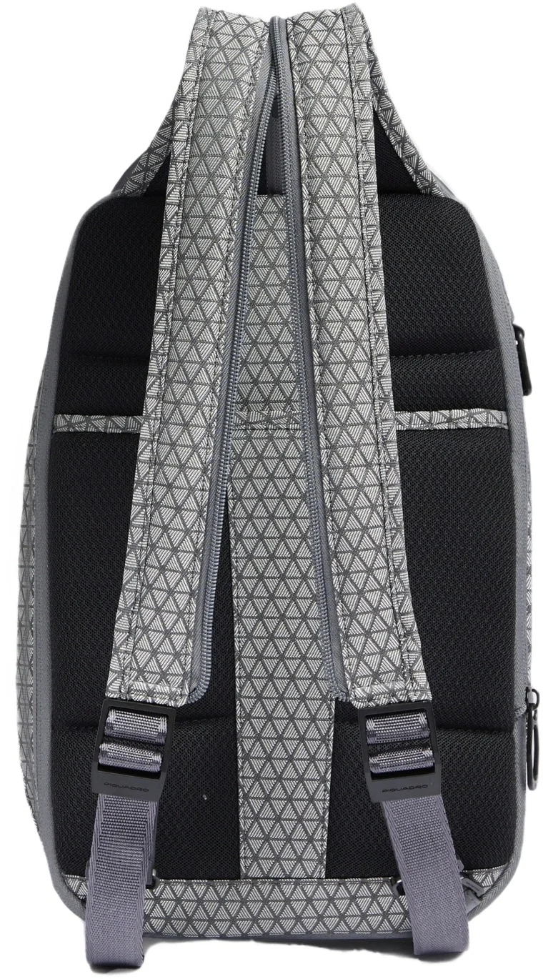 Рюкзак слинг мужской Piquadro Hex CA6826W139/GR  серый  полиэстер