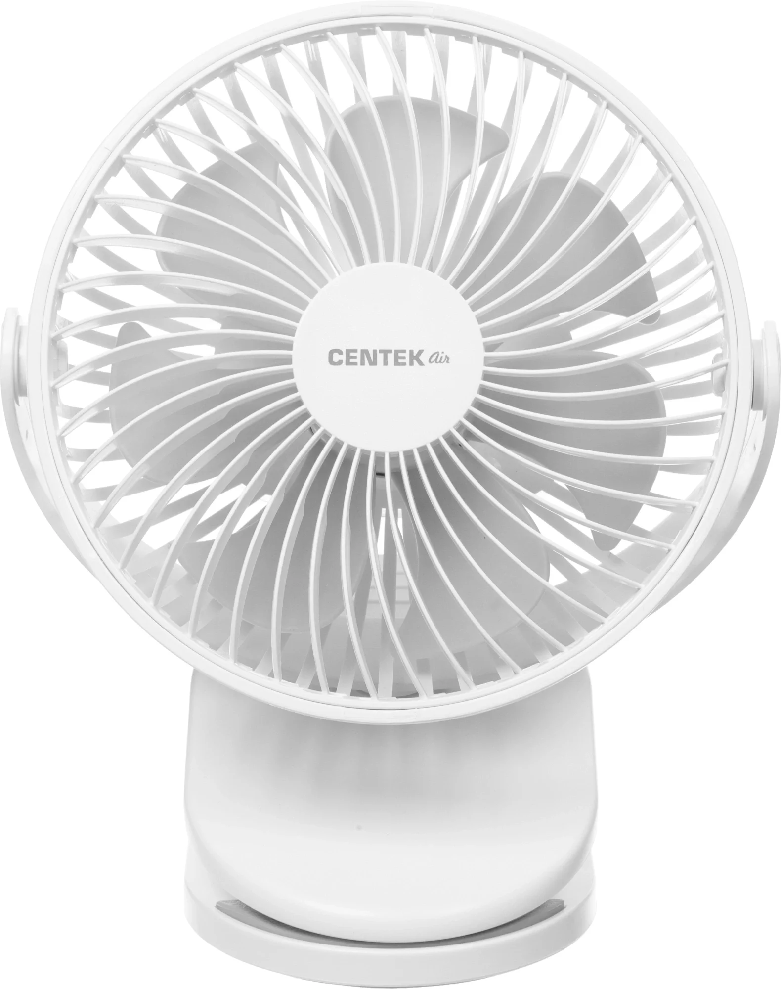 Вентилятор Centek CT-5045 белый, настольный, 5 Вт, 4 скорости, 15 см