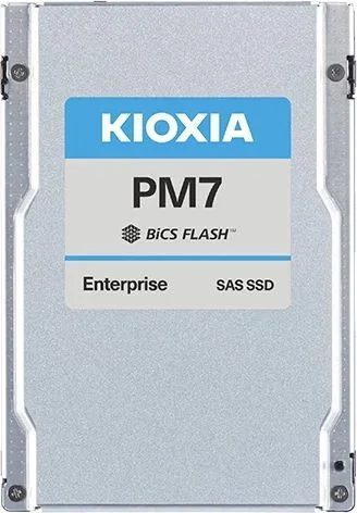 Диск SSD KIOXIA - PM7-R, Read Intensive, серверный, 2.5" 15 мм, 1.92 ТБ, SAS, 24 Гб/с, speed write-3400МБ/с read-4200МБ/с, TLC, KPM7VRUG1T92