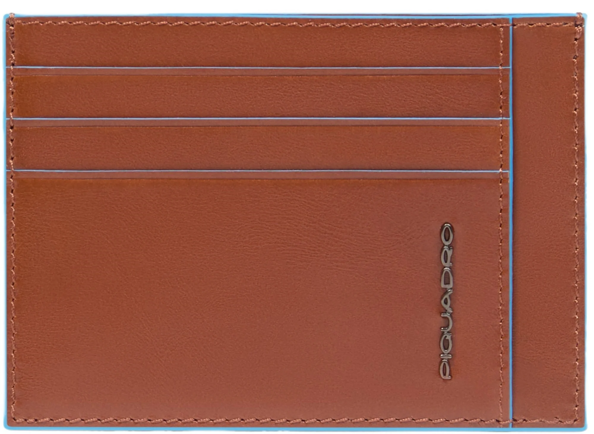 Чехол для кредитных карт Piquadro Blue Square PP2762B2R/M  каштановый  натур.кожа