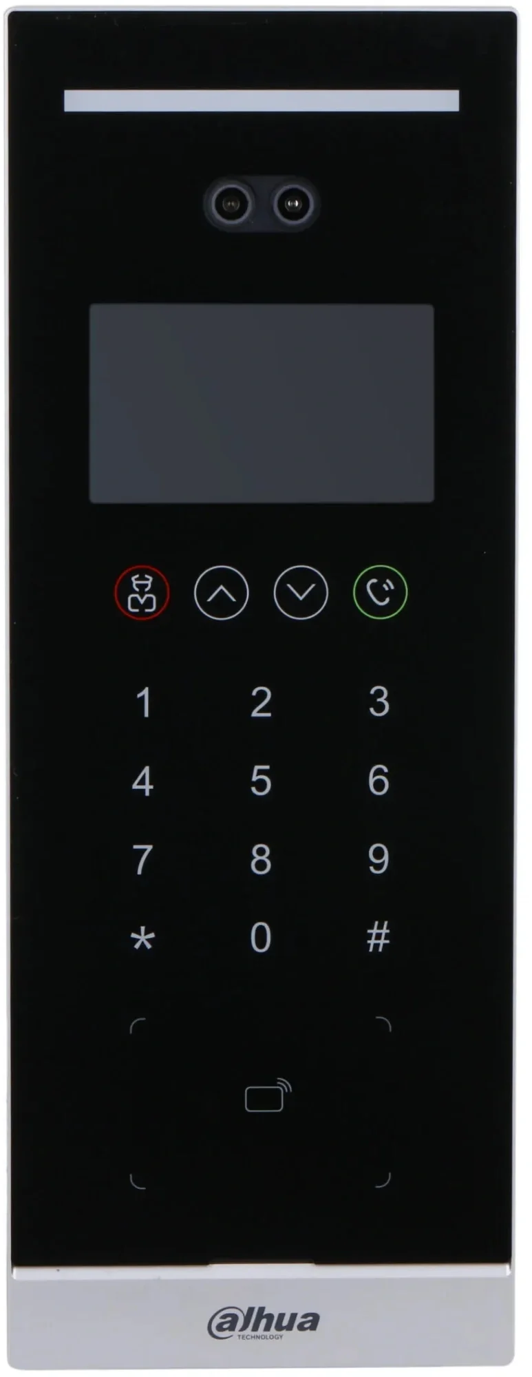 Видеопанель Dahua DHI-VTO6531H-S2 цветной сигнал CMOS цвет панели: черный