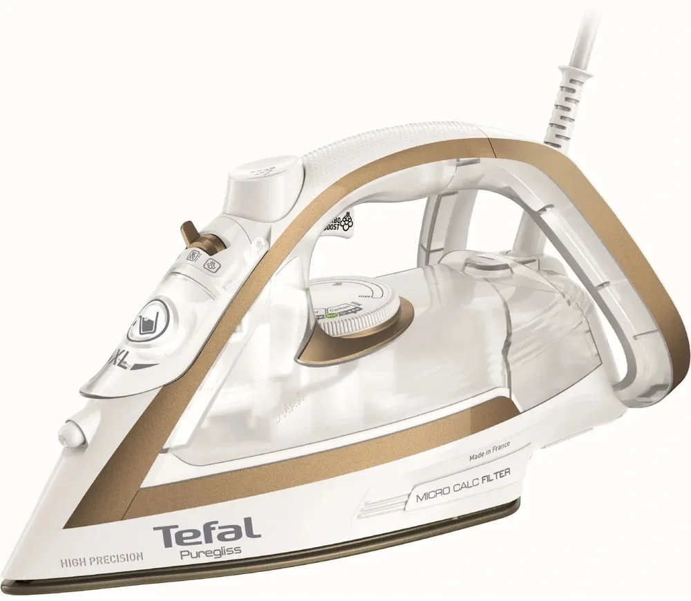 Утюг Tefal FV8042E0 2900Вт бежевый/белый
