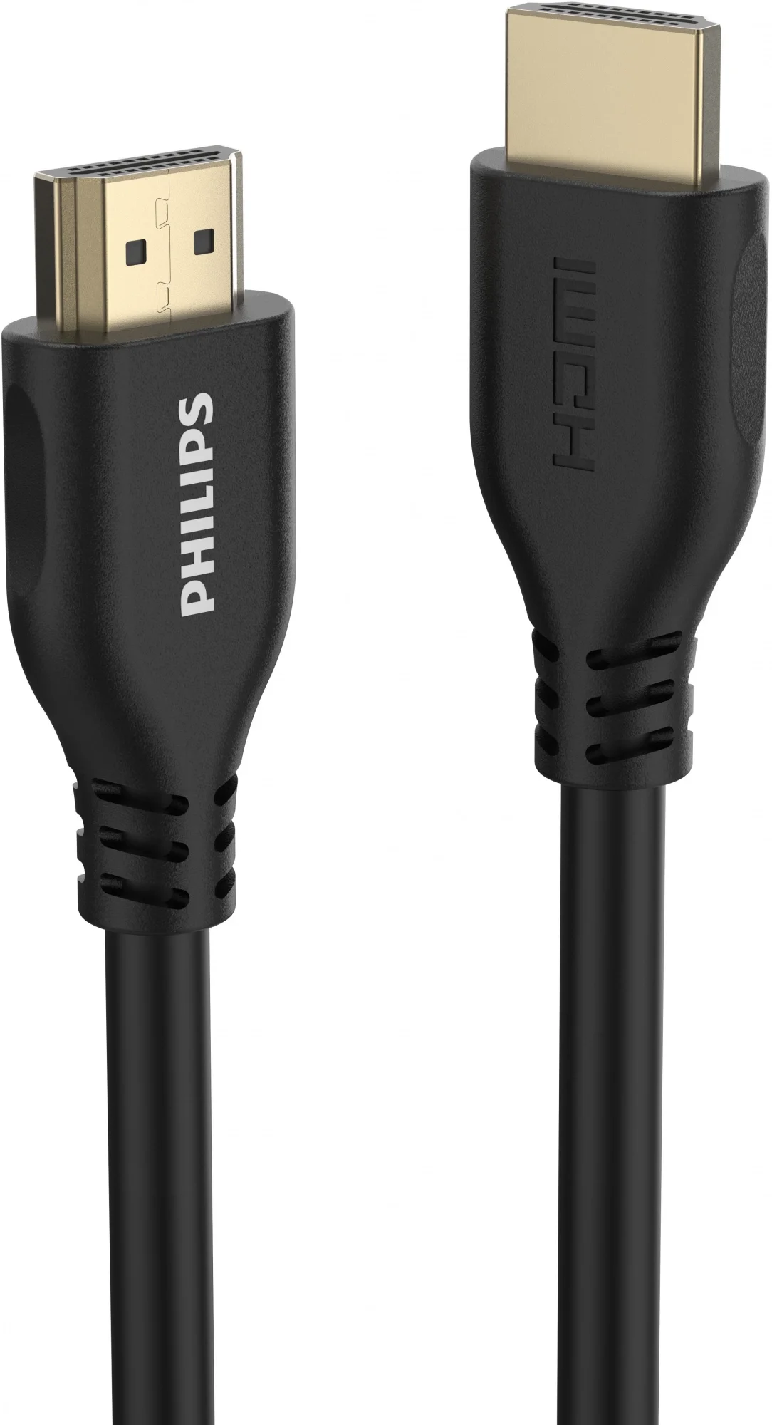 Кабель аудио-видео Philips 4K 30 Гц Full HD HDMI (m)/HDMI (m) 1.5м.  позолоч.конт. черный (SWV2110/56)