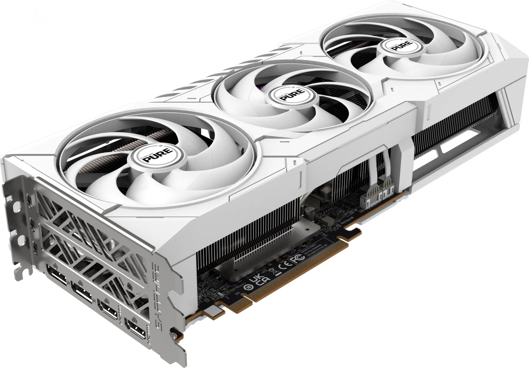 Видеокарта Sapphire PCI-E 5.0 11348-02-20G PURE AMD RADEON RX 9070 XT GAMING OC 16GB DUAL AMD Radeon RX 9070XT 16Gb 256bit GDDR6 2460/20000 HDMIx2 DPx2 HDCP Ret
