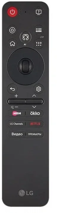 Телевизор LED LG 65" 65QNED82A6B.ARUG черный титан 4K Ultra HD 60Hz DVB-T DVB-T2 DVB-C DVB-S DVB-S2 USB WiFi Smart TV