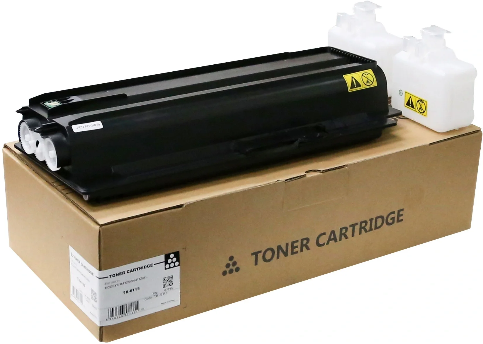 Тонер-картриджи Тонер-картридж (PK9/PK10) TK-6115 для KYOCERA ECOSYS M4125idn/4132idn (CET), 540г, 15000 стр., CET7715