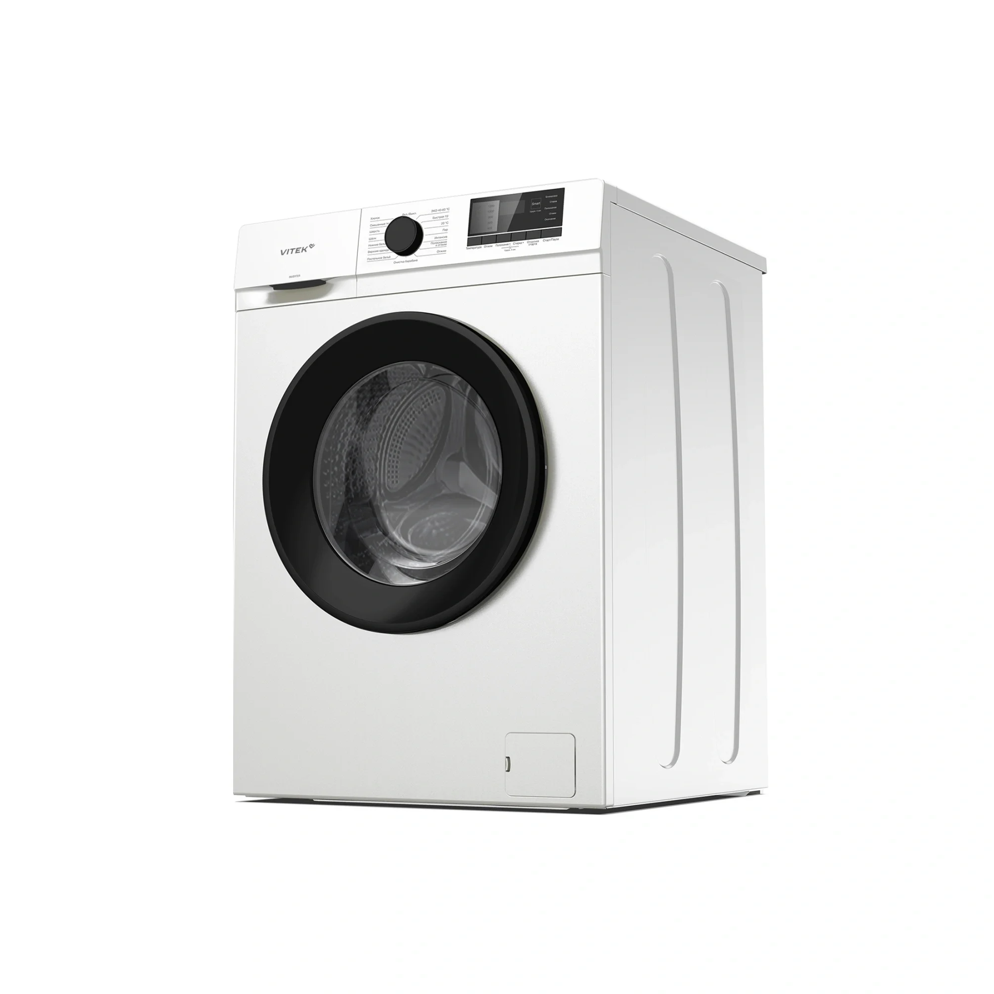 Стиральная машина Vitek VT-WME8203 белый, загрузка фронтальная 8 кг, 1200 об/мин, класс A+++