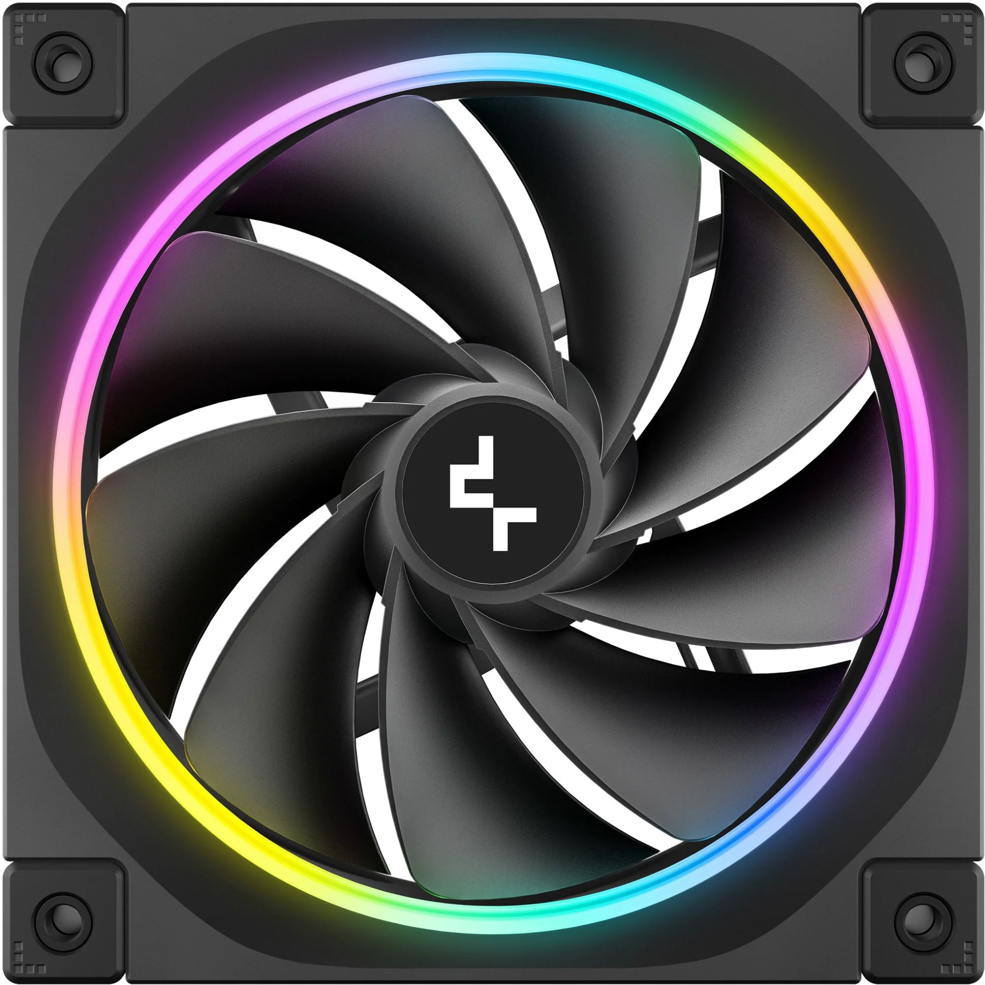 R-FL12R-BKAPN1-G Вентилятор для корпуса Deepcool FL12R Reverse ARGB 120х120x25 черный 4-pin  33.9дБ () Ret