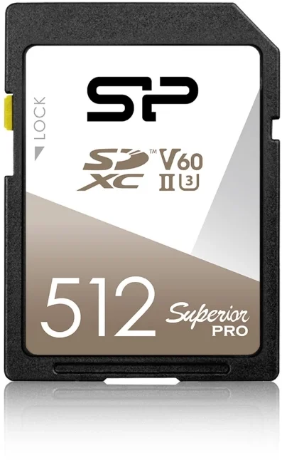 <111189> Карта памяти SD 512Gb Silicon Power SDXC Class 10 UHS-II U3 V60 280/170 MB/s [SP512GBSDXJV6V10]