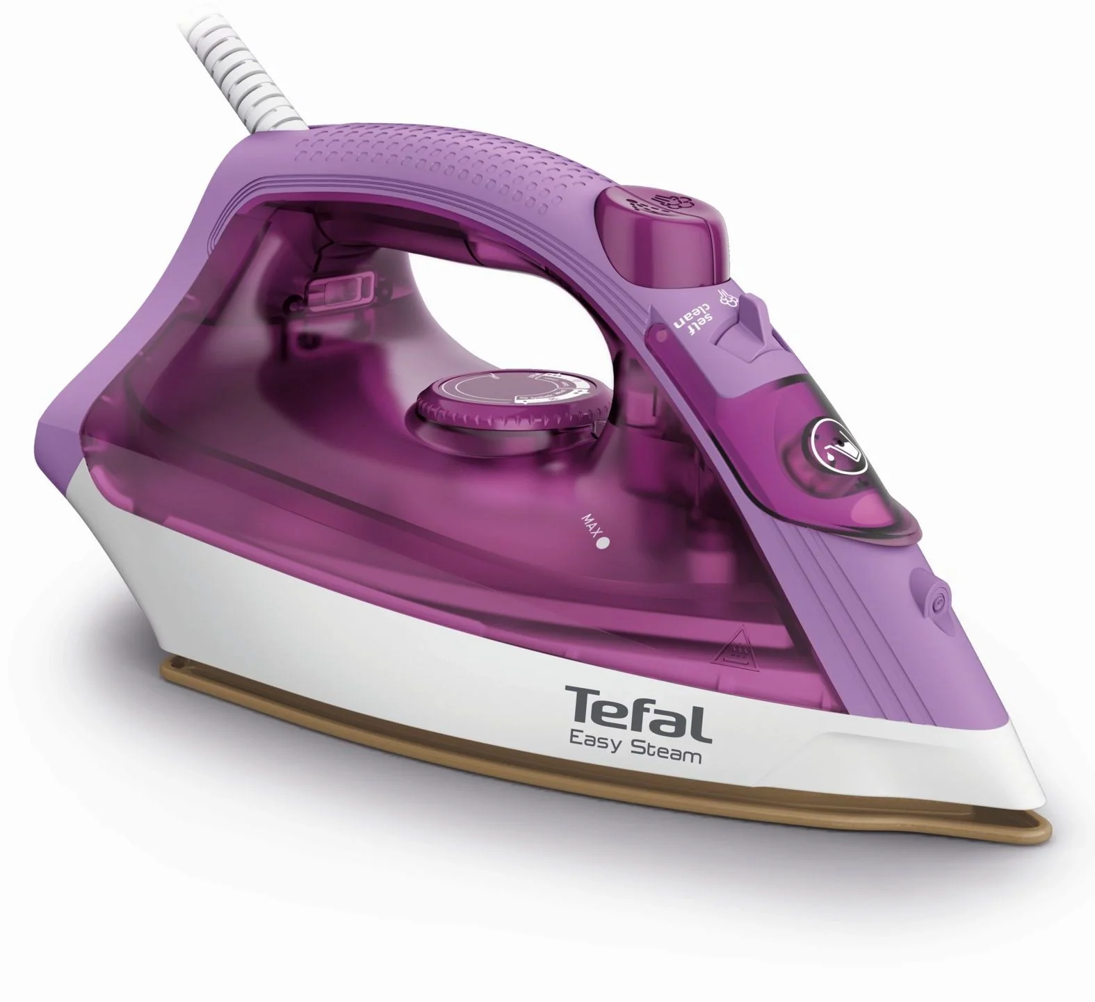 1830008321 Утюг Tefal Steam Essential 2  FV1955E0 1400Вт фиолетовый/белый