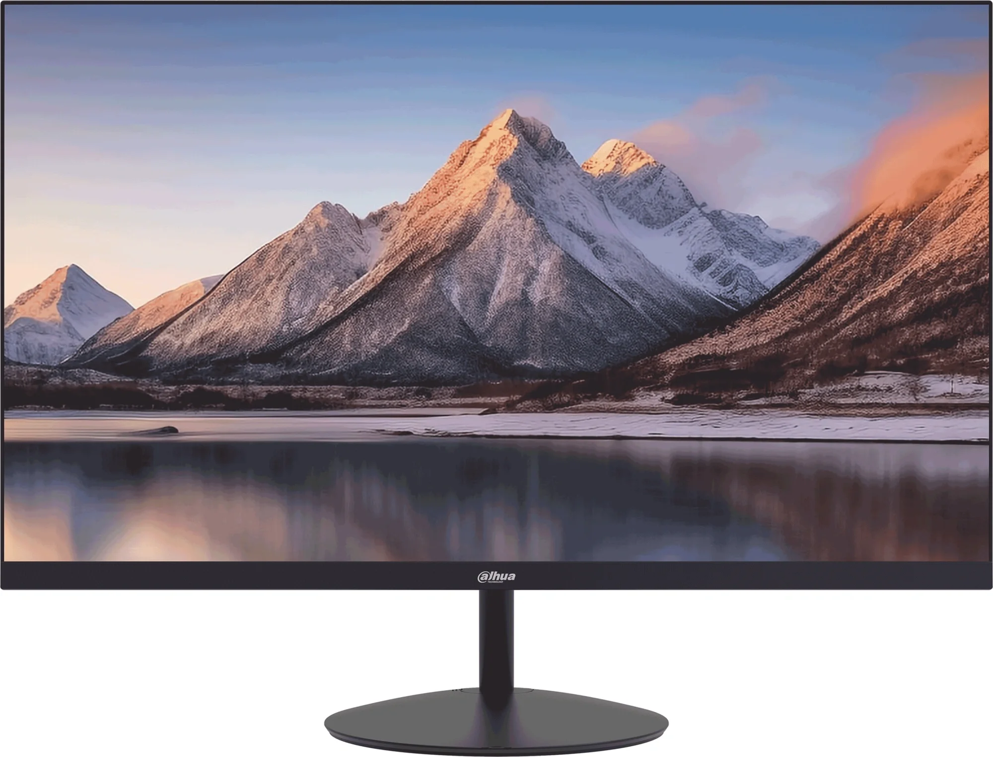 Dahua DHI-LM24-A200Y 23.8"(16:9) FullHD монитор Тип матрицы: VA. ELED подсветка, 1920x1080, 250 кд/м2, 3000:1, 178°/178°,10 мс, 100Гц, Цвет: 16.7Млн (8 бит). VESA: 75x75 мм. VGAx1, HDMIx1