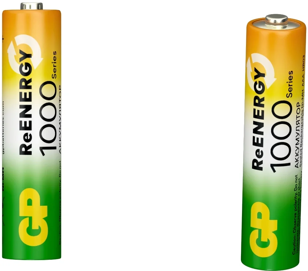 Аккумулятор GP 100AAAHC3/1RGY-2CRCB4 40/400 AAA NiMH 1000mAh (4шт) блистер