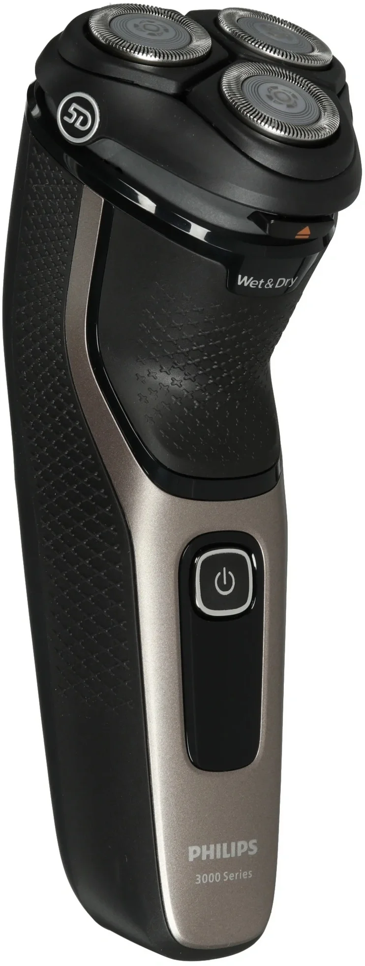 Бритва роторная Philips S3242/12 реж.эл.:3 питан.:аккум. черный/серебристый