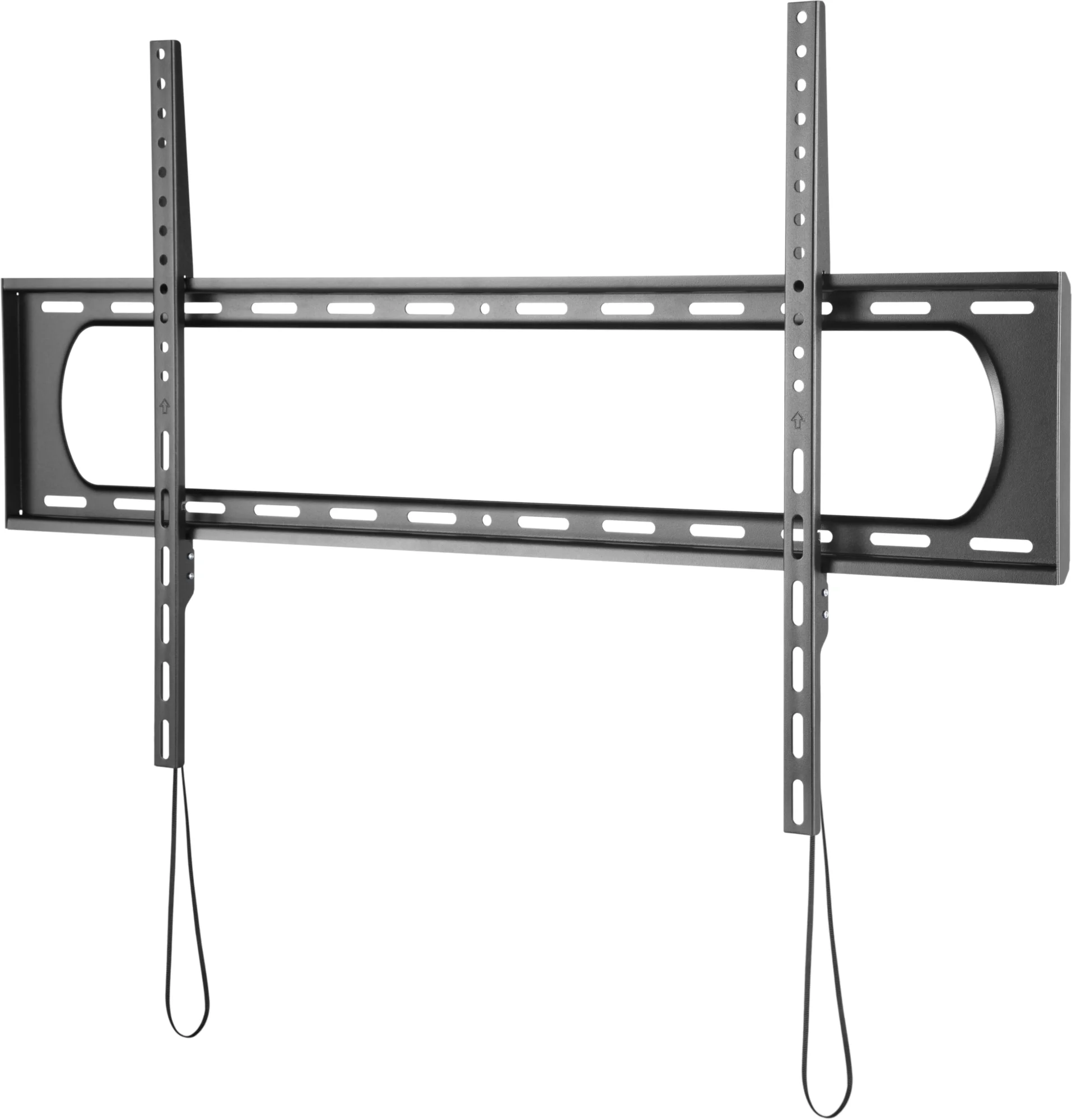 Кронштейн для телевизора Ultramounts UM825F черный  60"-120"  макс.120кг  настенный фиксированный