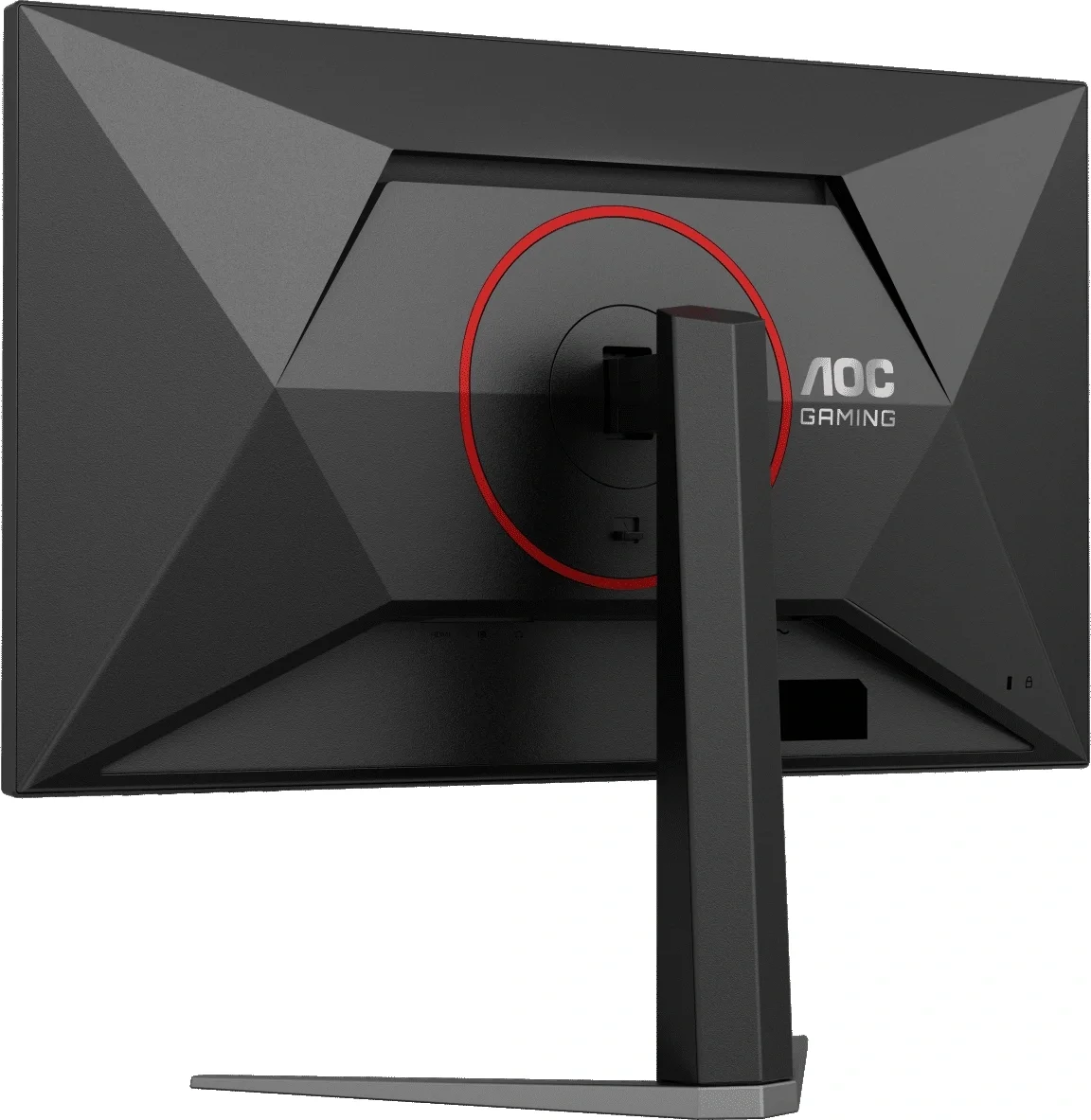 Монитор 27" AOC Gaming 2560x1440 WLED 16:9 IPS 450cd, 1000:1, 80M:1, 1ms, 178°/178°, HDMI, DP, 200Hz, Tilt, Height, Swivel, Pivot, VESA, Internal, Black/Red, 3y