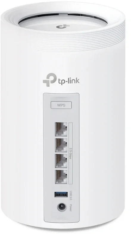 Deco BE65(2-pack) - Mesh-система Wi-Fi, Tp-Link, Deco BE65(2-pack), 802.11a/b/g/n/ac/ax/be, BE9300, 2,4 ГГц/5 ГГц/6 ГГц, 4  порта 2.5 Гбит/с WAN/LAN, 1  порт USB, 2 модуля в комплекте