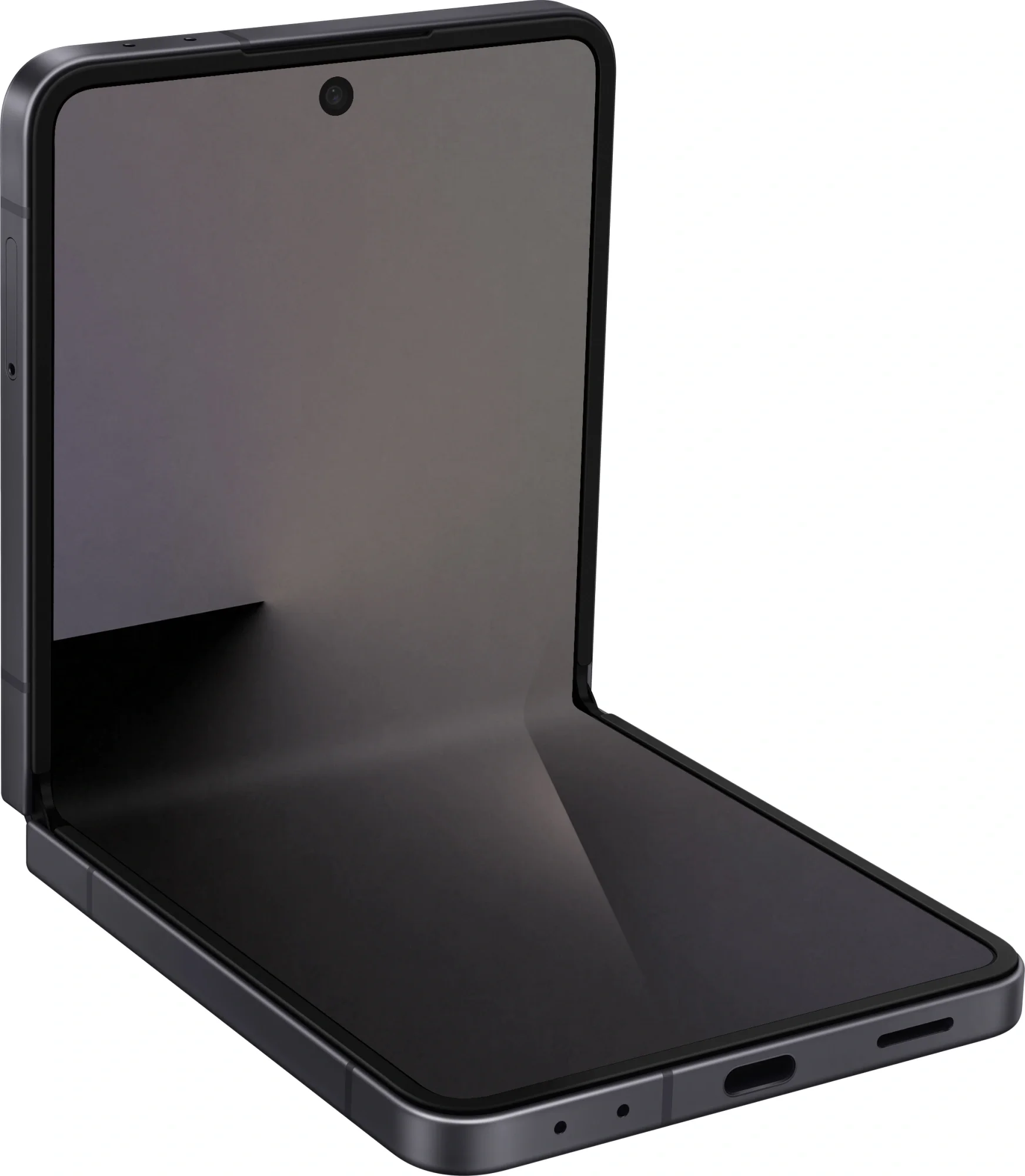 Смартфон Samsung SM-F766B Galaxy Z Flip7 256Gb 12Gb черный раскладной 3G 4G 1Sim 6.9" 1080x2520 Android 16 50Mpix 802.11 a/b/g/n/ac/ax/be NFC GPS GSM900/1800 GSM1900 Protect