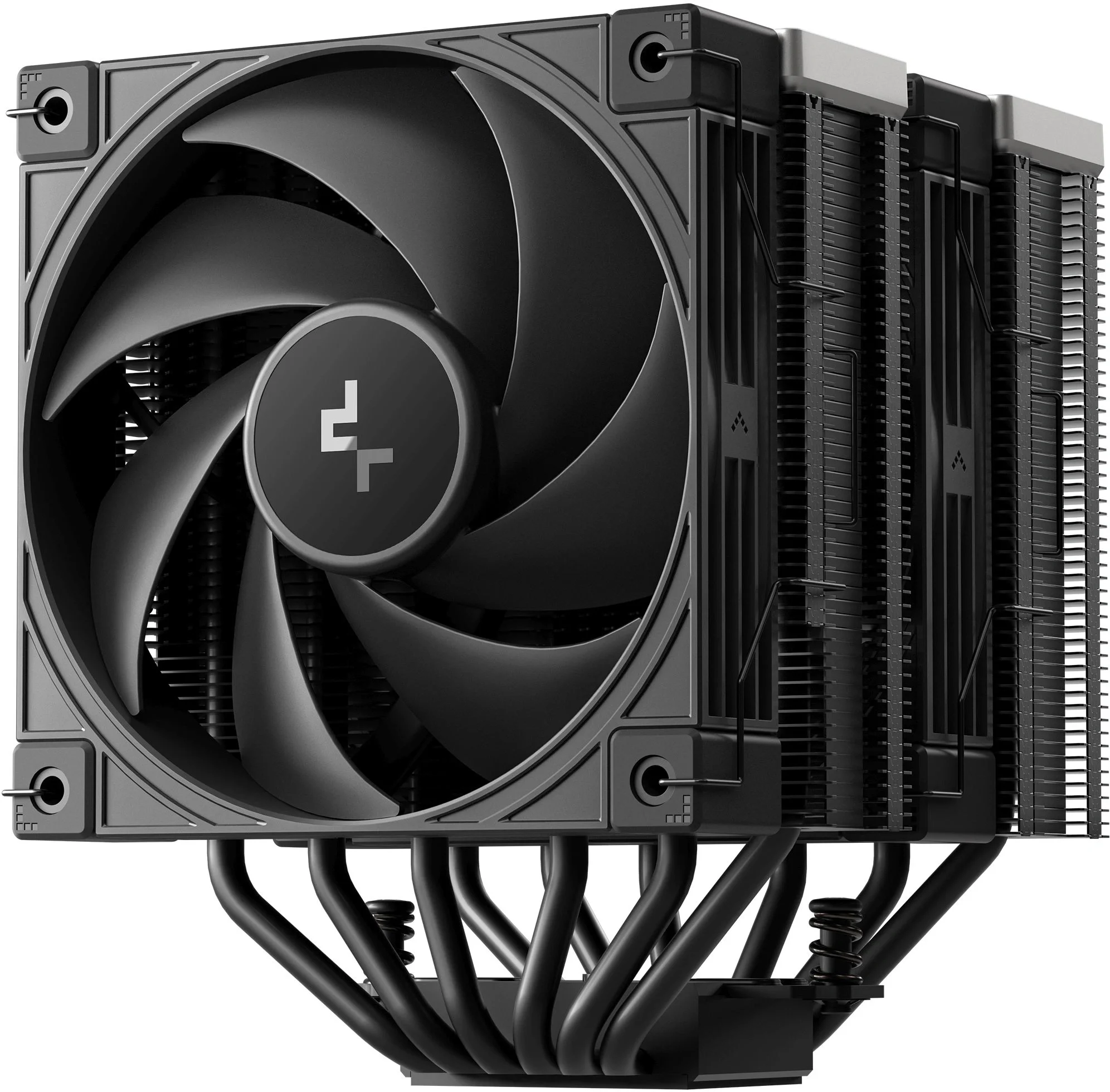 R-AK620G2-BKNNMN-GJD-1 - Кулер для процессора, Deepcool, AK620 G2 Digital NYX R-AK620G2-BKNNMN-GJD-1, Intel 1851/1700/1200/115х и AMD AM5/AM4, 300W, 2*120мм, 2000±10%/об/м, 57.76 CFM, 28.87 dB(A), 4pin, 125х144х159мм, Черныйс