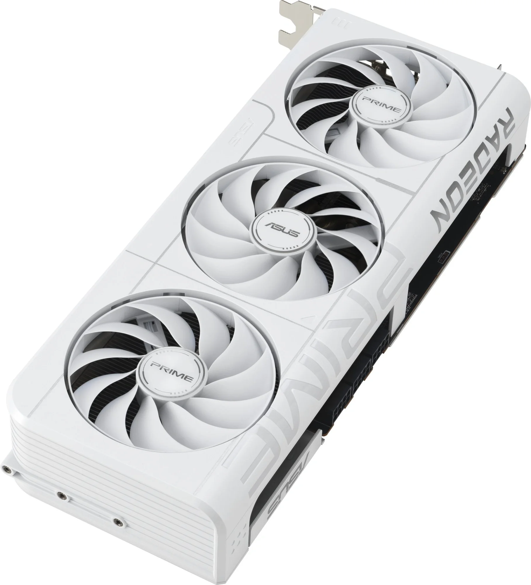 Видеокарта Asus AMD - Radeon RX 9070 XT PRIME OC, PCI-E 5.0, GDDR6 16GB 256bit, 1x HDMI, 3x DP, max 7680 x 4320 (8K), PRIME-RX9070XT-O16GWHITE