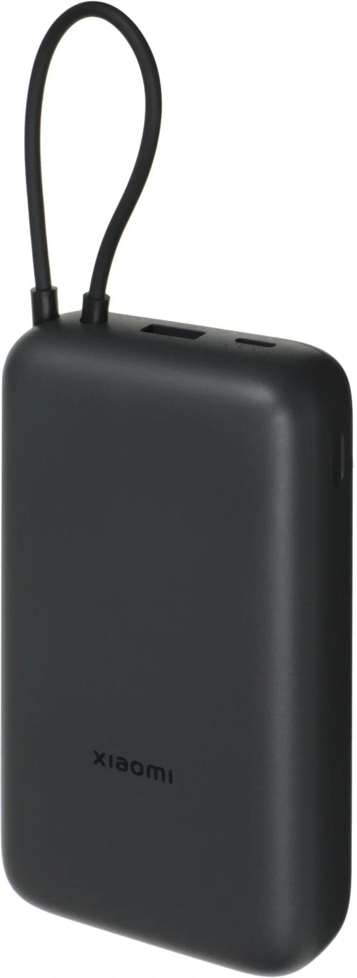 Power Bank Xiaomi BHR9740GL, 20000 мАч, со встроенным кабелем, Dark Gray