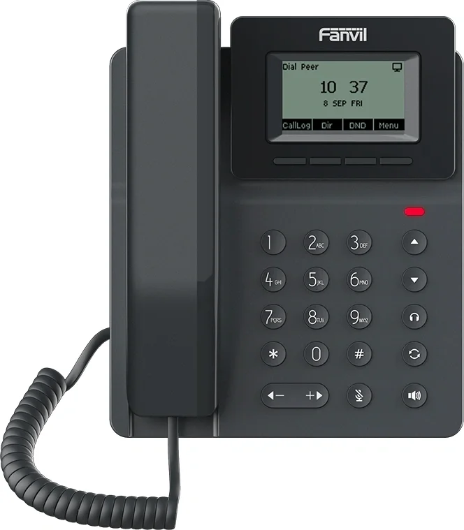 V50P Fanvil V50P Enterprise Phone132*64 2.3-inch Dot-matrix display6-Party Local ConferenceHD  voice  2  SIP l