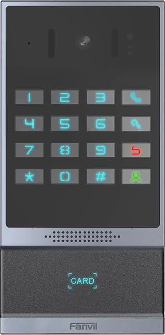 Fanvil i64 IP-видеодомофон, накладной, IP66, IK07, 16 кнопок