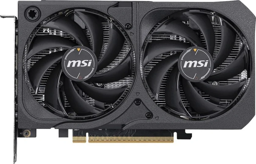Видеокарта MSI NVIDIA - GeForce RTX 5050 Shadow 2X, PCI-E 5.0, GDDR6 8GB 128bit, 1x HDMI, 3x DP, max 7680 x 4320 (8K), 130Вт, 197мм, RTX 5050 8G SHADOW 2X