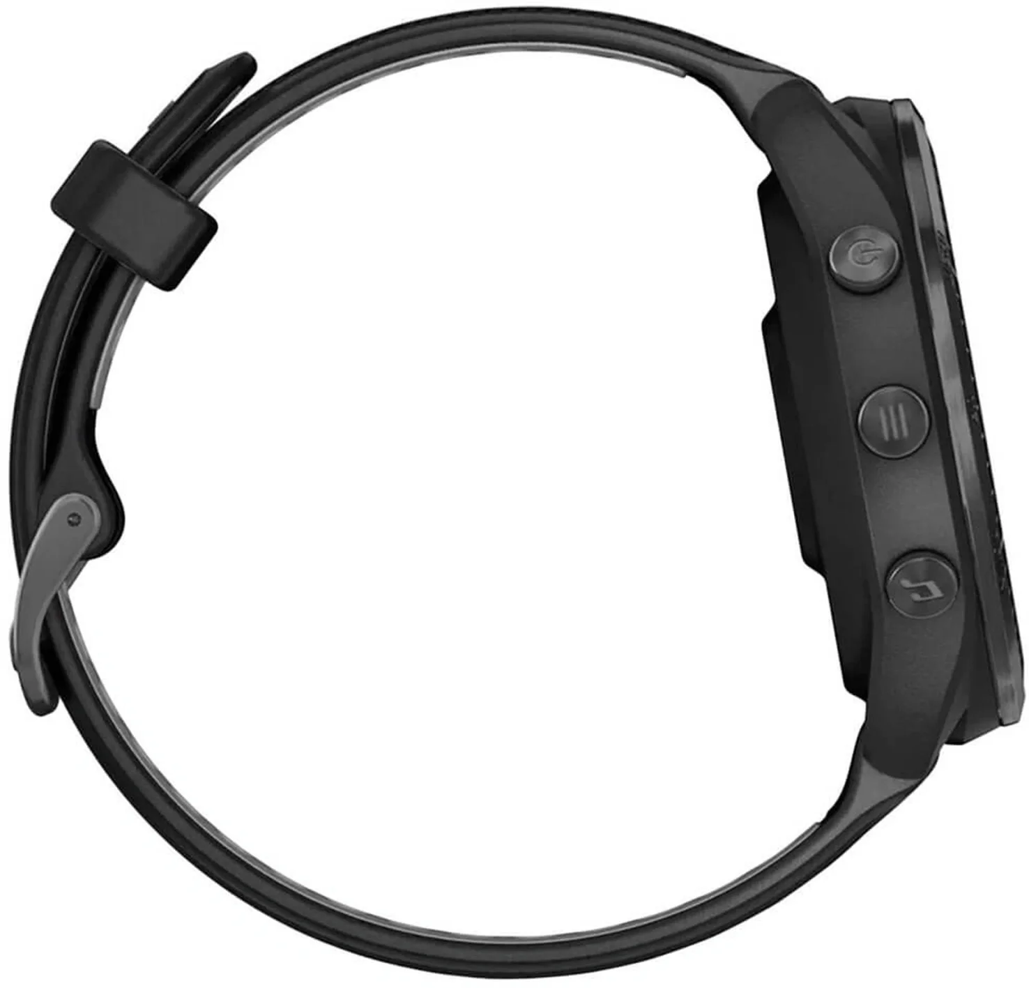 Смарт-часы Garmin Forerunner 965 47мм 1.4" AMOLED корп.черный рем.черный/серый разм.брасл.:135-205мм (010-02809-10)