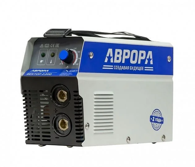 Сварочный аппарат АВРОРА 27122, инвертор, ММА, 6.3 кВт