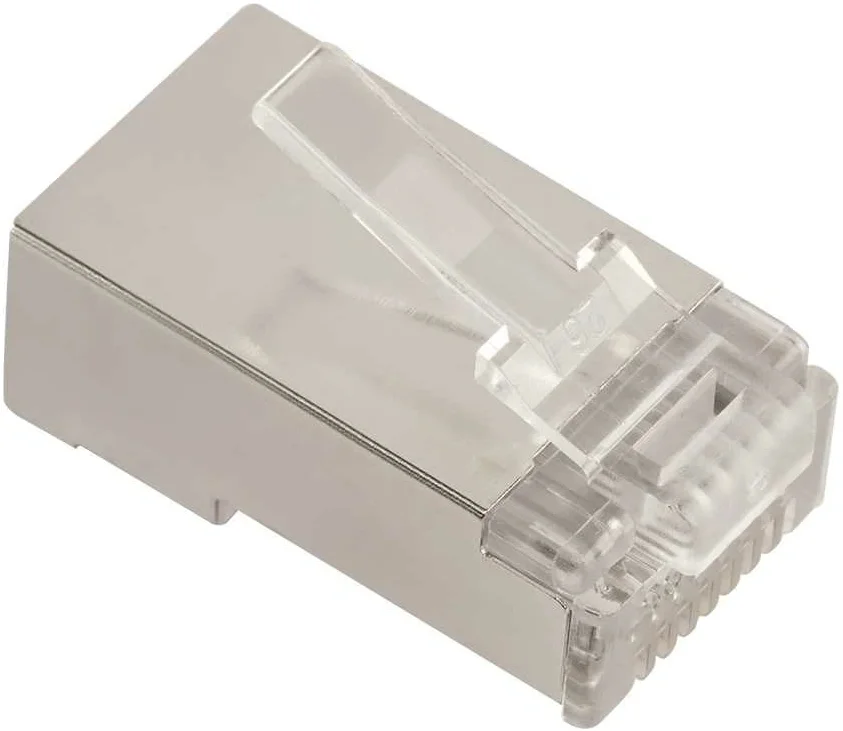 Lanmaster <LAN-EZ45-8P8C/S6-100> RJ-45 Коннектор  экранированный  кат.6  (уп-ка 100шт)