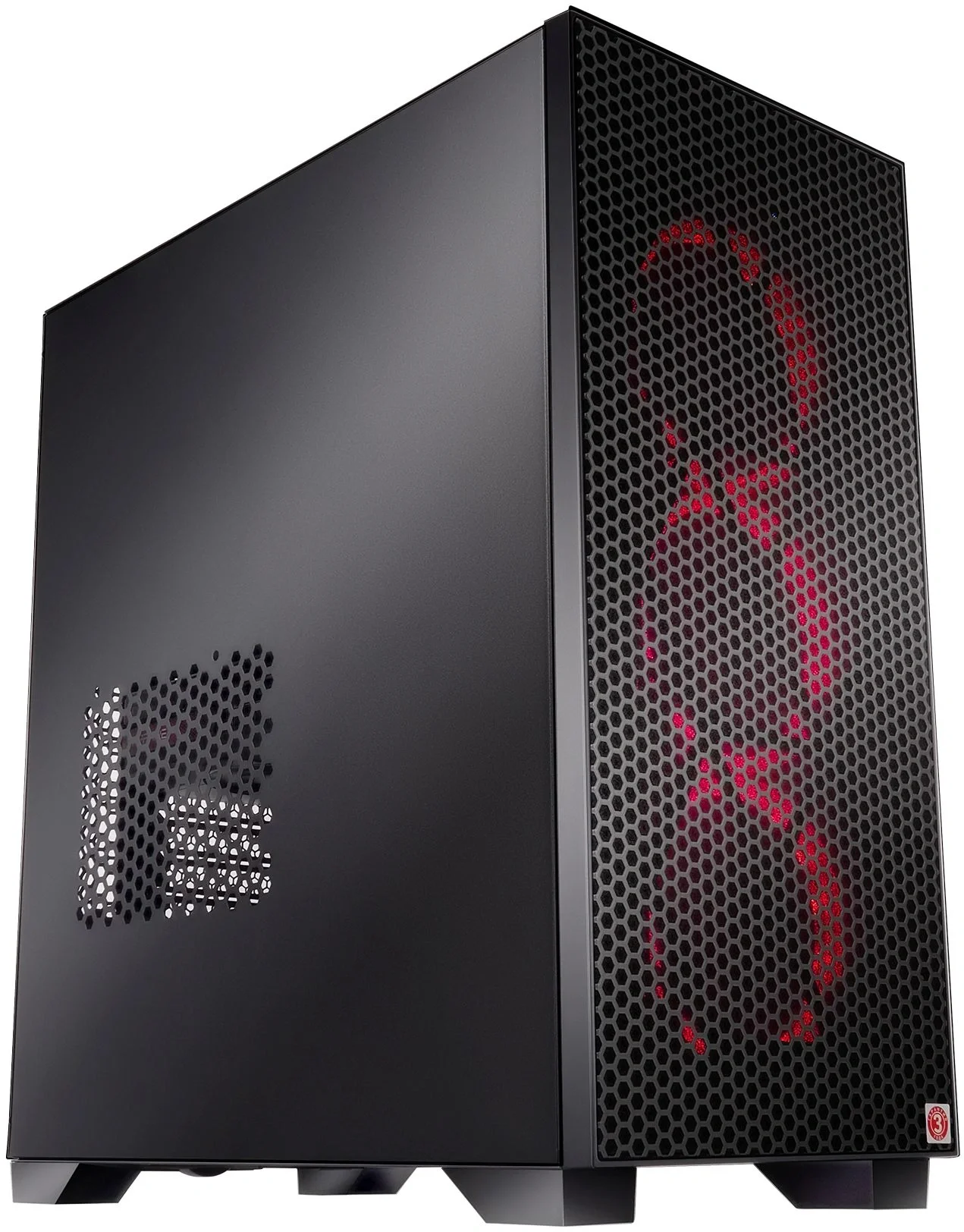 Настольный компьютер iRU - Tactio 510B7GP, Intel Core i7 13700F 2100MHz, DDR5 32 ГБ, SSD 1 ТБ, nVidia GeForce RTX 5060 Ti 8GB, чёрный, FreeDOS, Full Tower, 2146239