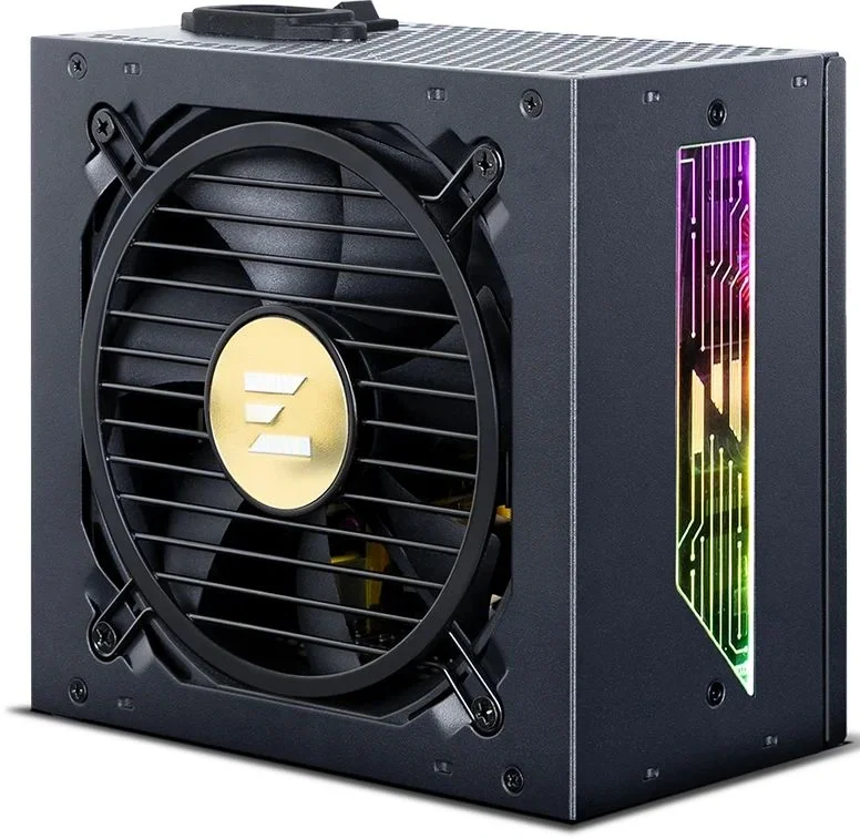 Блок питания ZALMAN 850W TeraMax II черный (ATX, 80+ Gold, APFC, 24P, 4xPCIe 6+2P, 3хMolex, 12xSATA, 120mm fan, RTL) (ZM850-TMX2 VIEW)