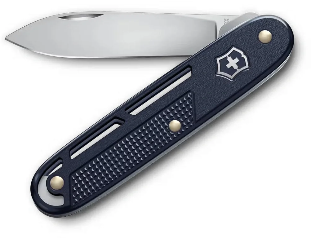 Нож перочинный Victorinox Onefold Alox (0.8006.22) 93мм 2функц. синий карт.коробка