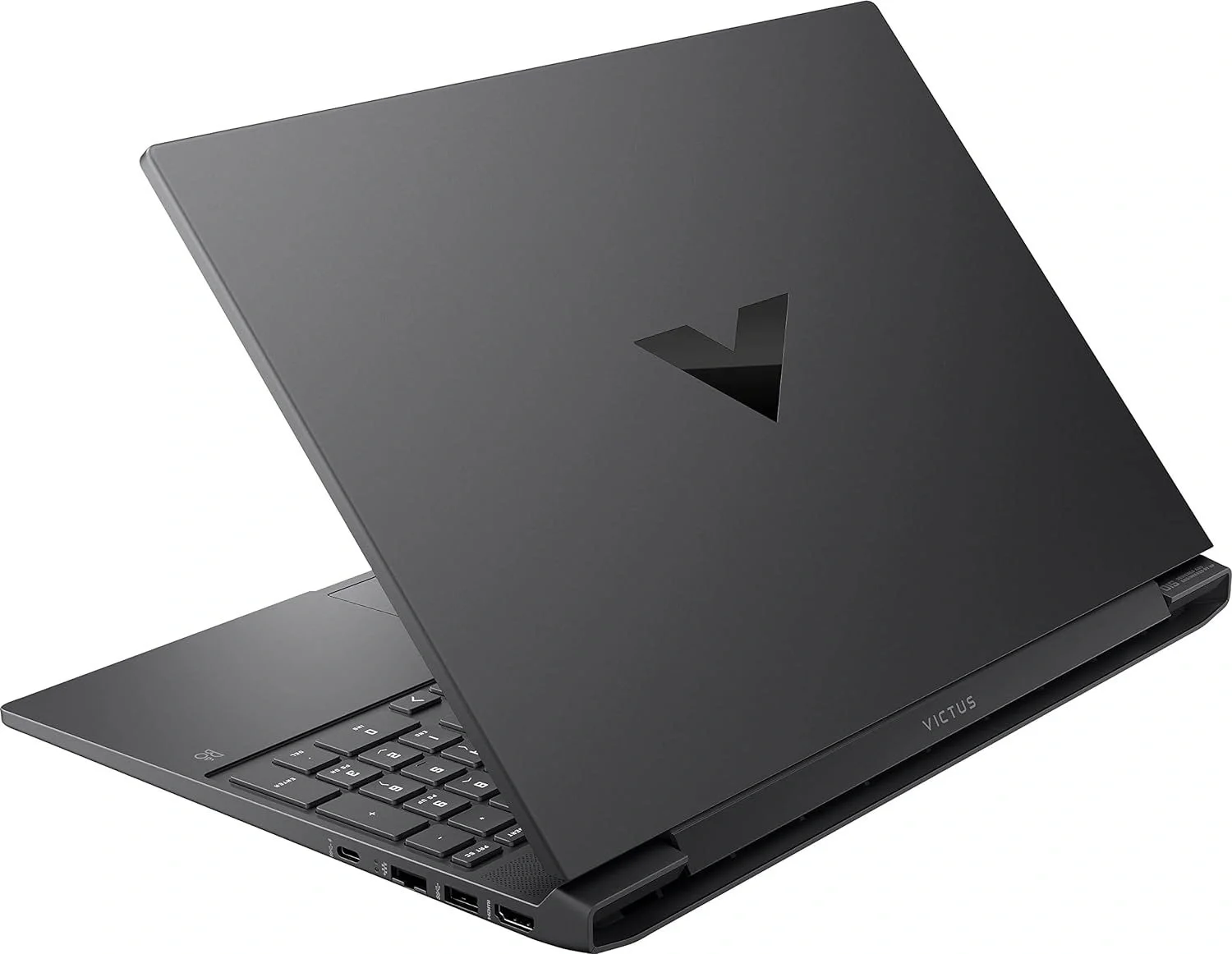 Ноутбук HP Victus 15-fa2082wm Core i5 13420H 16Gb SSD512Gb NVIDIA GeForce RTX4050 6Gb 15.6" IPS FHD (1920x1080) Windows 11 Home Multi Language silver WiFi BT Cam (B5EQ3UA)