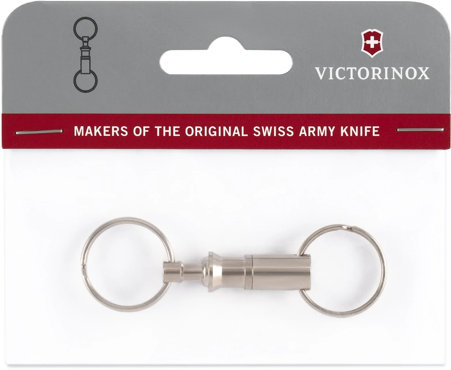 Карабин для ключей Victorinox 4.1835 серебристый