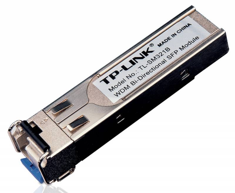 Трансивер TP-Link - SM321B, SFP, 1000Base-BX, Simplex LC, Одномодовый, wavelength TX-1310 нм / RX-1550 нм, до 20Км, DDM, SM321B