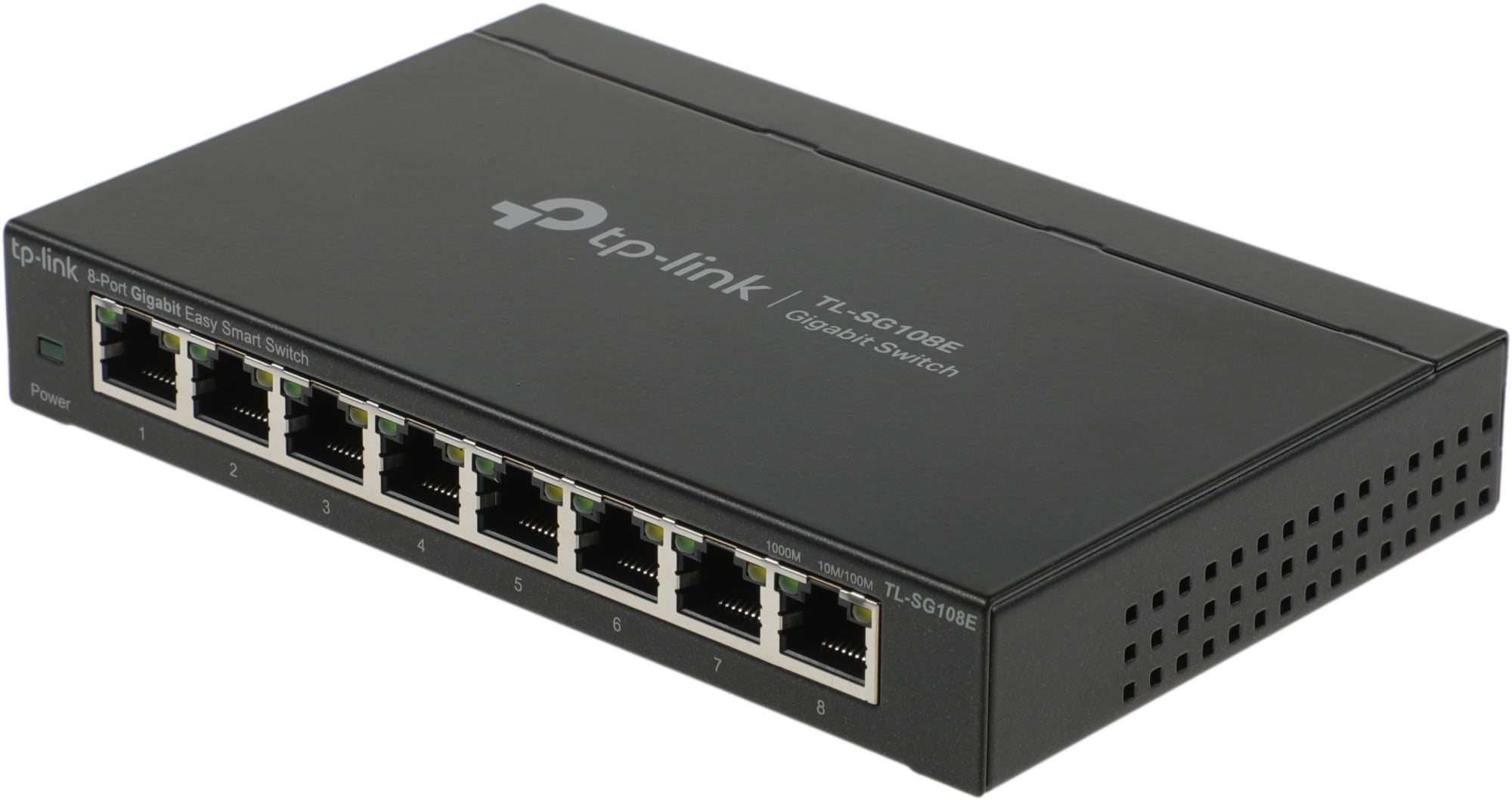 Коммутатор TP-Link TL-SG108E, 8×1GbE, Easy Smart, настольный