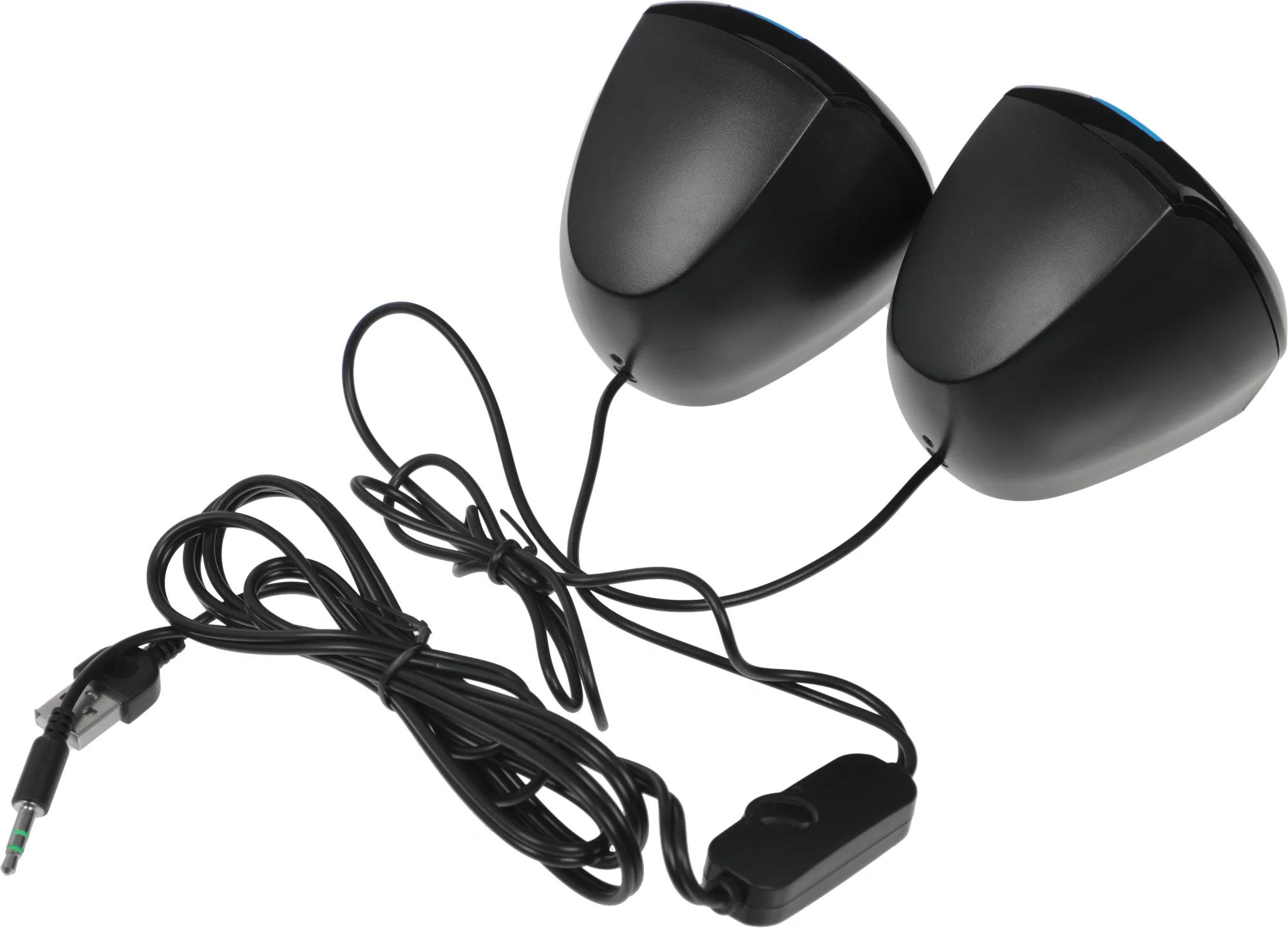 Акустическая система 2.0 SVEN 150 черный/синий (5Вт, питание от USB) (SV-013509)
