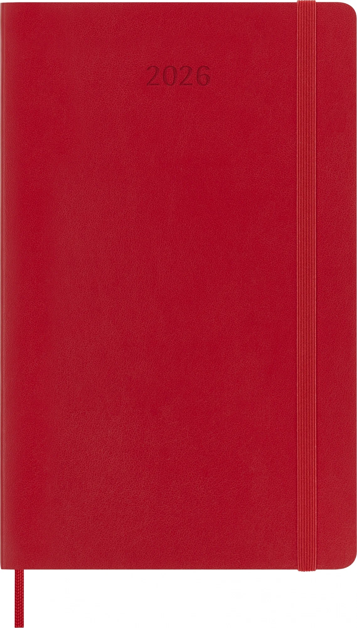 DSF212WN3  Еженедельник Moleskine CLASSIC SOFT WKNT Large 130х210мм 144стр.  мягкая обложка красный