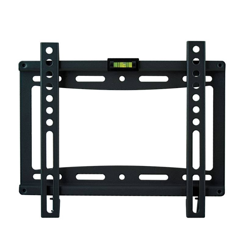 Kromax IDEAL-5 new black,  Кр. стал. наст. для TV 15"-47", max 35 кг, 0 ст св., от ст. 20 мм, max VESA 200x200 мм.