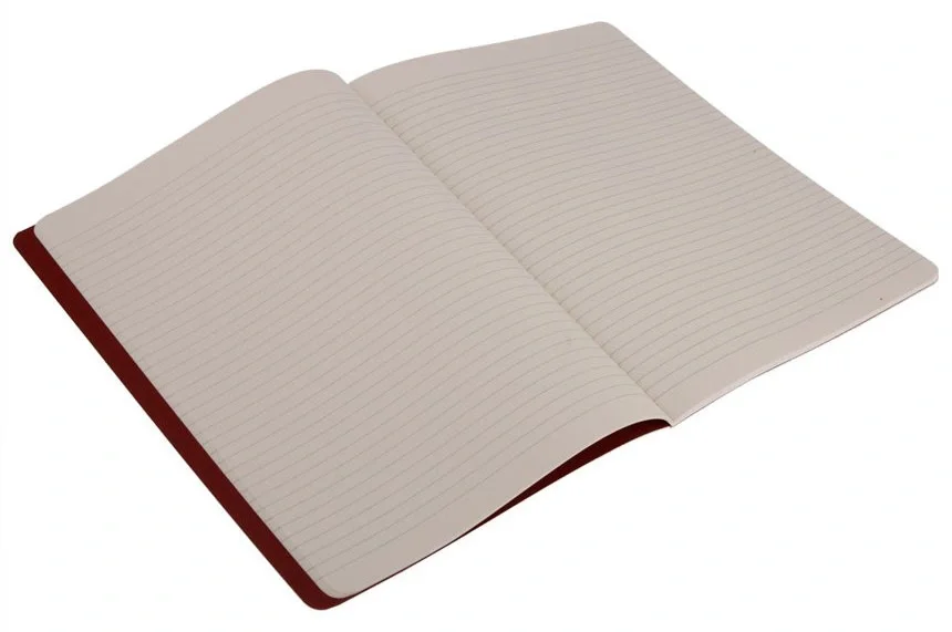 Блокнот Moleskine CAHIER JOURNAL CH121 XLarge 190х250 мм, обложка картон, 120 страниц, линейка, клюквенный (3 шт)