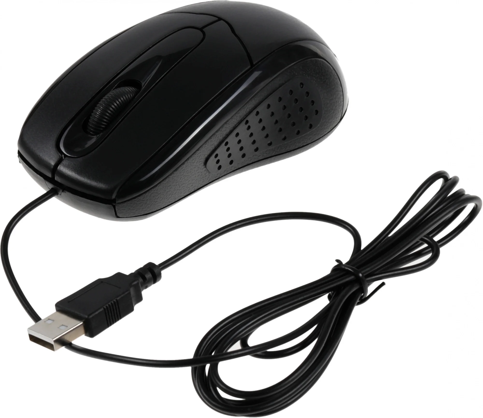 Oklick 305M черный оптическая (1000dpi) проводная USB (2but) [412850]