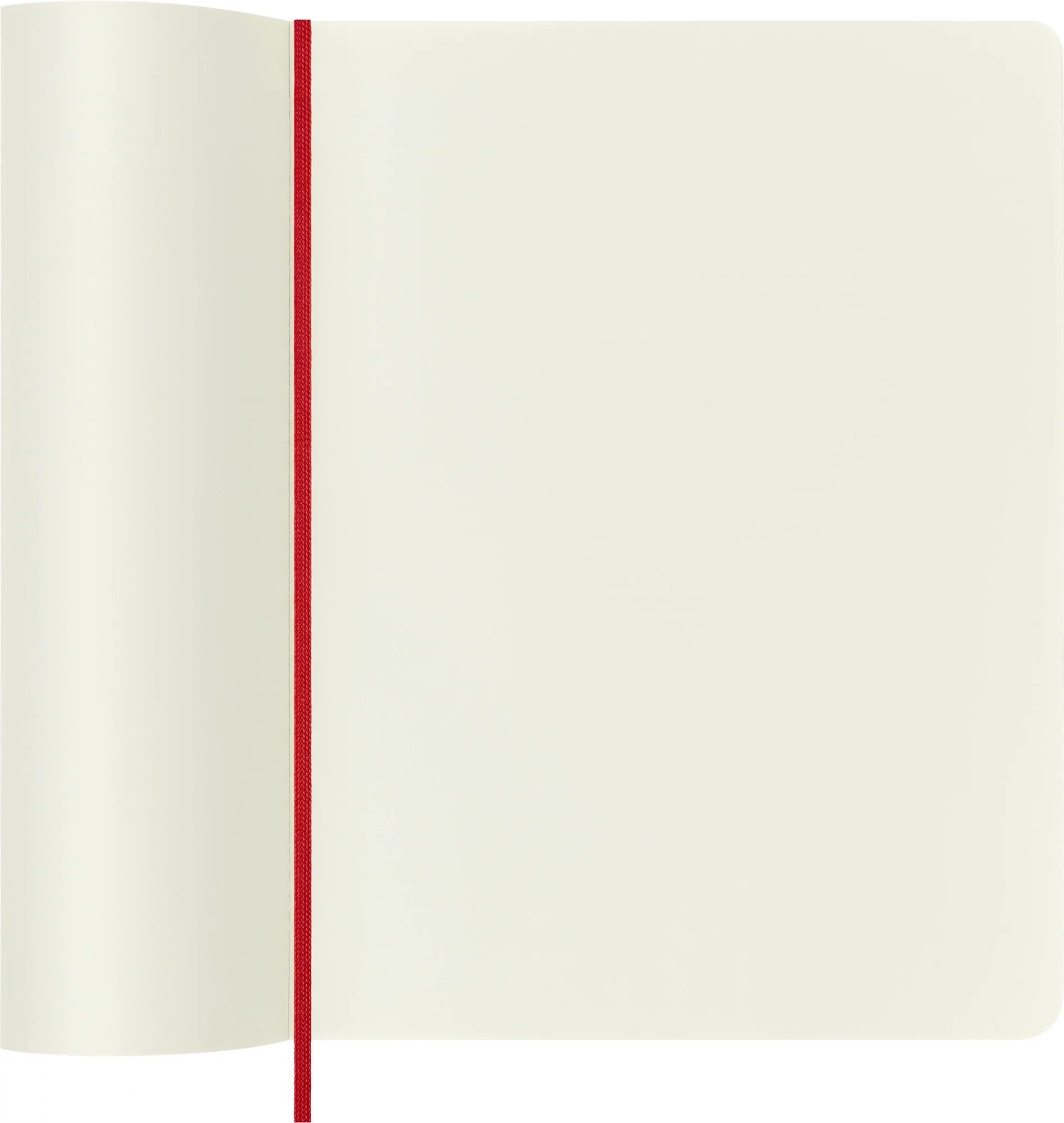 Блокнот Moleskine CLASSIC SOFT QP623F2 XLarge 190х250мм 192стр.  нелинованный  мягкая  обложка красный
