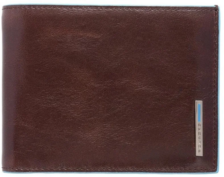 Кошелек мужской Piquadro Blue Square  PU1239B2R/MO коричневый натур.кожа