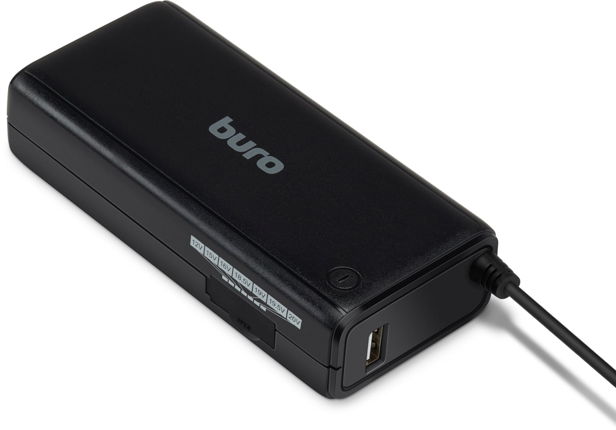 Блок питания Buro BUM-1130M90 ручной 90W 12V-20V 11-коннект. 3.75A 1A от бытовой электросети LED индикатор