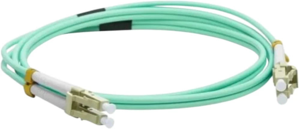 LAN-2LC-2LC/OM3-1.0 Коммутационный шнур оптический Lanmaster Duplex LC/LC (UPC/UPC) OM3 50/125 LSZH D 3мм 1м цвет: голубой